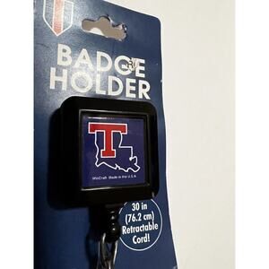 Louisiana Tech Bulldogs ID Holder Badge Holder Collectibles Fan Gift NEW